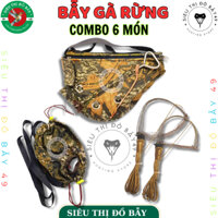 Combo bẫy gà rừng 6 món mẫu túi mồi gà mái - sieuthidobay