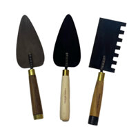 Combo Bay xây lá đề + Bay tô lá đề + Bay răng cưa { Bay xây dựng }