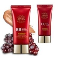 COMBO (BB+CC) - 2 Kem Nền Trang Điểm_Javin BB Crystal Shimmer Special Cream + Javin Skin Correct CC Cream