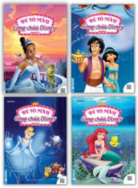 Combo Bé Tô Màu - Công Chúa Disney (Bộ 4 Cuốn)