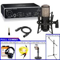 Combo Behringer UMC22 Micro AKG P420
