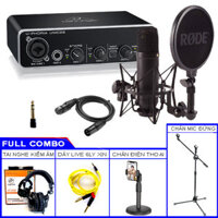 Combo Behringer UMC22 Micro NT1 KIT
