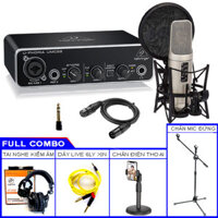 Combo Behringer UMC22 Micro NT2A