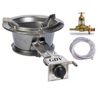 Combo Bếp Gas Công Nghiệp GDV Kèm Van Dây - Hàng Chính Hãng