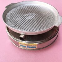 COMBO BẾP NẤU CỒN + CHẢO GANG THÍCH HỢP CHO LẨU NƯỚNG TẠI NHÀ