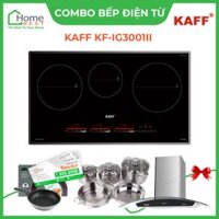 (Combo) Bếp từ 3 vùng nấu Kaff KF-IG3001II