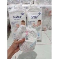 Combo Bỉm Dán Nanu 2 bịch size S, M 100 miếng