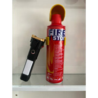 Combo bình chữa cháy mini 500ml+ đèn pin đa năng