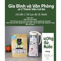 COMBO Bình nước Lock & Lock One Touch ABF 632 - 2l và Túi 1 kg Đậu đen xanh lòng Rang mộc Cỏ ngọt Hà thủ ô (có túi lọc)