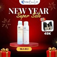 Combo Bình Xịt Chống Nắng Xịt Trang Điểm UH Chống Nước Lâu Trôi Sáng Da Xịt Chống Nắng Nâng Tone