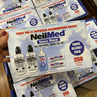 Combo Bình Xịt Rửa Mũi NeilMed (date:10-2026)