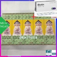 Combo Biotin 5mg+ (1HỘPX10CHAI) Dầu Phật Linh Trường Sơn (1.5ml)