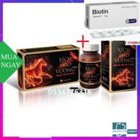 Combo Biotin 5mg+ Xích thố vương