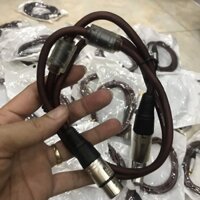 Combo bộ 2 dây Jack Canon Đực Cái 2 chống nhiễu JSJ/Huicheng liền dây -  - Bo Audio