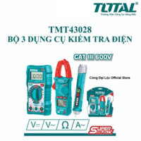 Combo Bộ 3 dụng cụ kiểm tra điện TOTAL TMT43028 ( NEW )