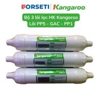 Combo Bộ 3 Lõi Lọc Thô 1,2,3 Đúc Nguyên Khối Dùng Cho Máy Lọc Nước Kangaroo KG100HK, KA10A4, KG10A5, KG100ES, KG100ES1, KG100EO, KG61A3, KG10A6S... Hàng Chính Hãng