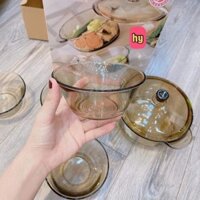 COMBO BỘ 5 BÁT THỦY TINH CHỊU NHIỆT