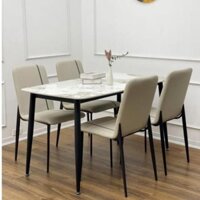 Combo Bộ Bàn ghế ăn nhập khẩu cao cấp sang trọng phòng ăn phòng khách/ healhomes