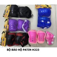 Combo bộ bảo hộ Patin mã H223