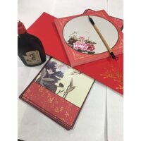 COMBO BỘ BÚT GIẤY MỰC VIẾT THƯ PHÁP