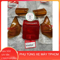 Combo bộ chụp đèn xi nhan trước và sau xe Dream Thái + chụp lái Zin