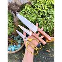 combo bộ dao kéo làm bếp nhật