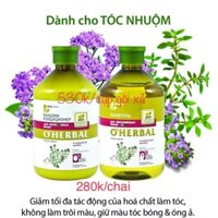 Combo Bộ dầu gội + xả dành cho tóc nhuộm O’HERBAL - Ba Lan
