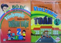 ComBo Bộ Đề Luyện Thi Violympic Trạng Nguyên Tiếng Việt Trên Internet Lớp 2  Hướng Dẫn Giải Violympic Toán 2  bộ 2 cuốn