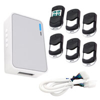 Combo bộ điều khiển cửa cuốn 2 tay khiển loại 220V kết nối wifi