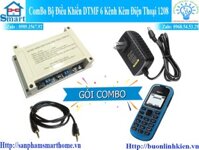 ComBo Bộ Điều Khiển Qua Điện Thoại DTMF 6 Kênh + Điện Thoại Nokia 1208