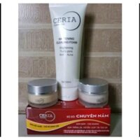 COMBO bộ đôi chuyên Nám ngày & đêm  CERIA tặng 1 sữa rửa mặt ceria