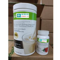 COMBO Bộ đôi sản phẩm giảm cân bán chạy nhất hiện nay (1 sữa F1 và 1 trà thảo mộc cô đặc) của Mỹ