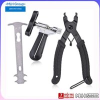 Combo Bộ Dụng Cụ Bảo Dưỡng Kiểm Tra Sên Xích Xe Đạp, Đo Độ Mòn Xích, Cảo Sên Tháo Mắt Sên Và Kềm Cắt Dây Xích(3 Món) MLH