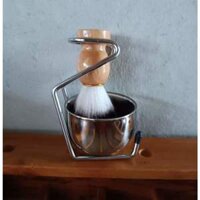 Combo Bộ dụng cụ quét kem cạo râu Barber Cao Cấp