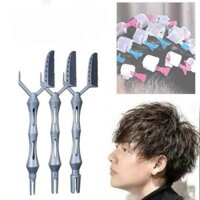 Combo Bộ Dụng Cụ Uốn Tóc Nam Siêu Nhanh và 20 Kẹp Định Hình Giữ Lọn Tóc Uốn (Có Video)