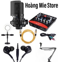 Combo bộ hát karaoke Mic Thu Âm Livestream TAKSTAR SM8B bản mới & Soundcard ICON UPOD PRO chuyên nghiệp BH 1 năm