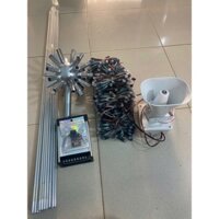 Combo Bộ Led Pháo Hoa 30 Tia Tự Làm, Đường Kính 2m2, Gồm Khung, Led 1903 IP68, Mạch Điều Khiển