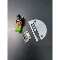 Combo Bộ mặt nguyệt,răng cưa chống nhăn và chân vịt bánh xe nhựa chống nhăn dùng cho máy 1 kim CÔNG NGHIỆP