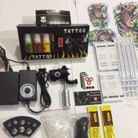 Combo bộ máy xăm đa năng Rotary Bishop F2 + Full phụ kiện N2