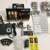 Combo bộ máy xăm Unicorn + Full phụ kiện V2