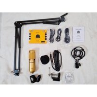 Combo Bộ Micro Thu Âm Livestream BM900 + K10 Bản Kỷ niệm 2020 và tai nhét có chân kẹp bảo hành 06 tháng.