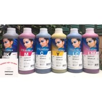 Combo bộ mực 6 màu Mực in  chuyển nhiệt Hàn quốc Intek - 100ml - H71