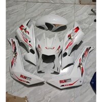 Combo Bộ nhựa xe điện Xmen màu trắng co, Xmen bi cầu, sợi đốt