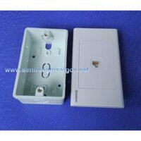 COMBO BỘ Ổ CẮM DÂY MẠNG INTERNET + MẶT NẠ + ĐẾ ÂM - SINO VANLOCK