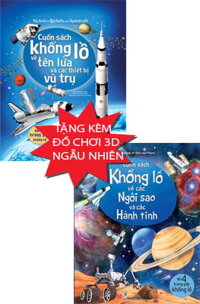 Combo Bộ Sách Khổng Lồ Về Vũ Trụ Bao La (2 Cuốn) - Tặng Kèm Đồ Chơi 3D Ngẫu Nhiên