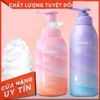 Combo bộ sản phẩm Amino axit , làm trắng da , hương hao lan dịu nhẹ(3 sản phẩm: dầu gội ,sữa tắm , dầu xả)