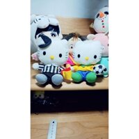 Combo bộ sản phẩm Thú nhồi bông Hello Kitty Cosplay trọng tài cầu thủ - Hàng chính hãng McDonald