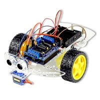Combo Bộ Xe Robot Thông Minh Điều Khiển Qua Bluetooth Hồng Ngoại - Smart Car KIT Arduino 3