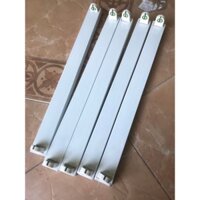 Combo Bóng Đèn Diệt Khuẩn Bóng Đèn Tiệt Trùng Tia Cực Tím Thạch Anh UVC 45cm (Máng Trắng)