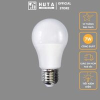 Combo Bóng Đèn Led Bulb HUTA 7w Đuôi E27, Tiết Kiệm Điện, Chống Nước, Ánh Sáng TrắngVàng, Trang Trí Quán Cà Phê, Nhà Hàng - Ánh Sáng Vàng - Combo 5 Bóng